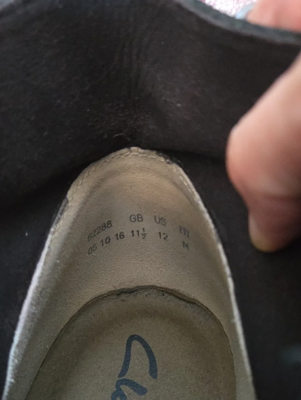 Clarks Black Suede Chukka Boots